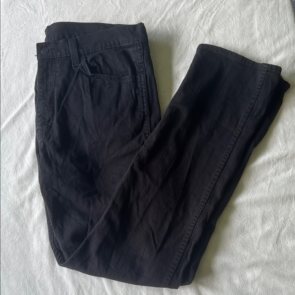 Levi's Men's Slim Straight Jeans - Black 36 x 34